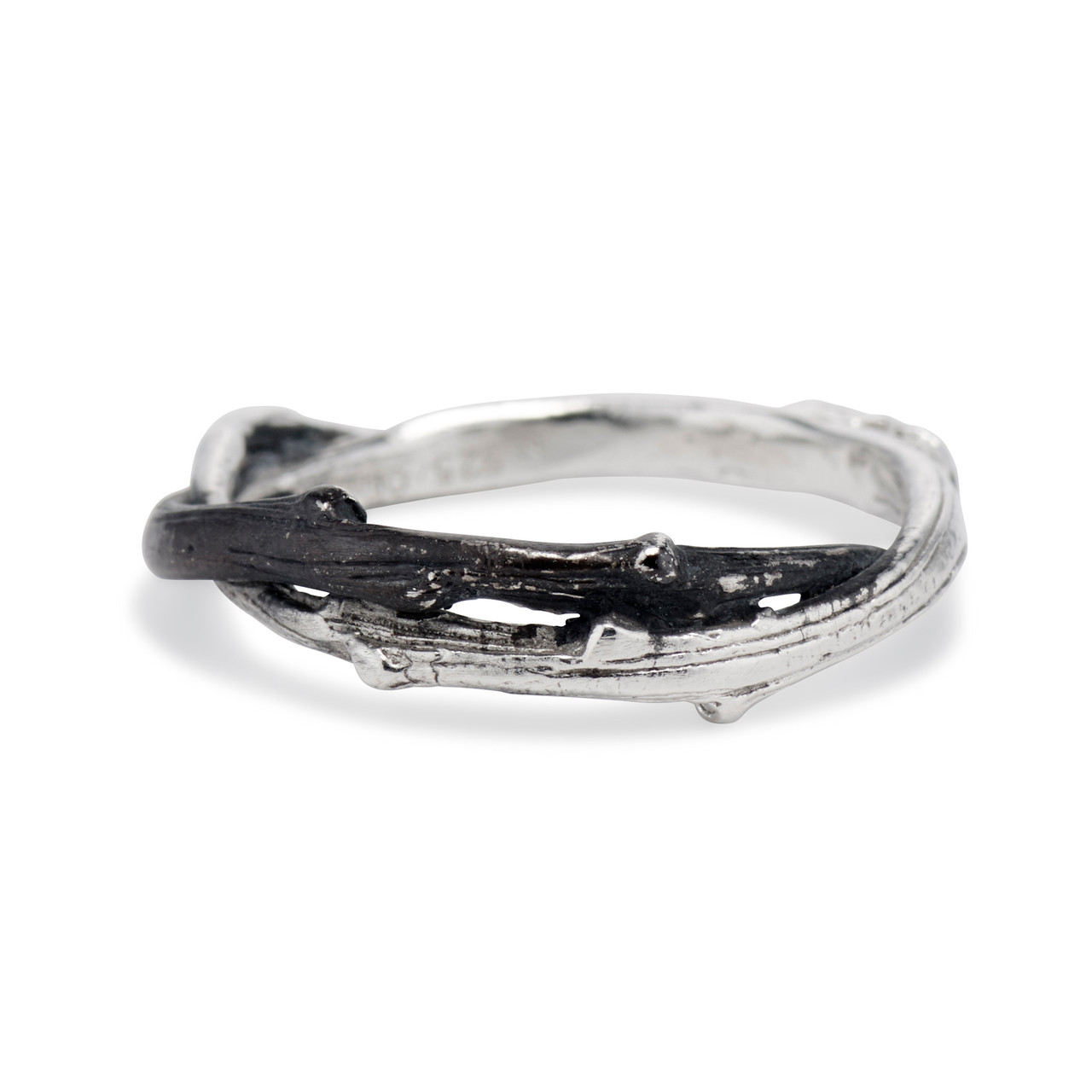 Black Enamel Unity Ring | David Webb New York